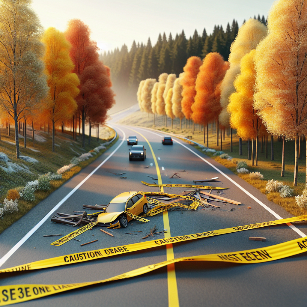 Multi-vehicle crash blocks lanes on U.S. Highway 12.